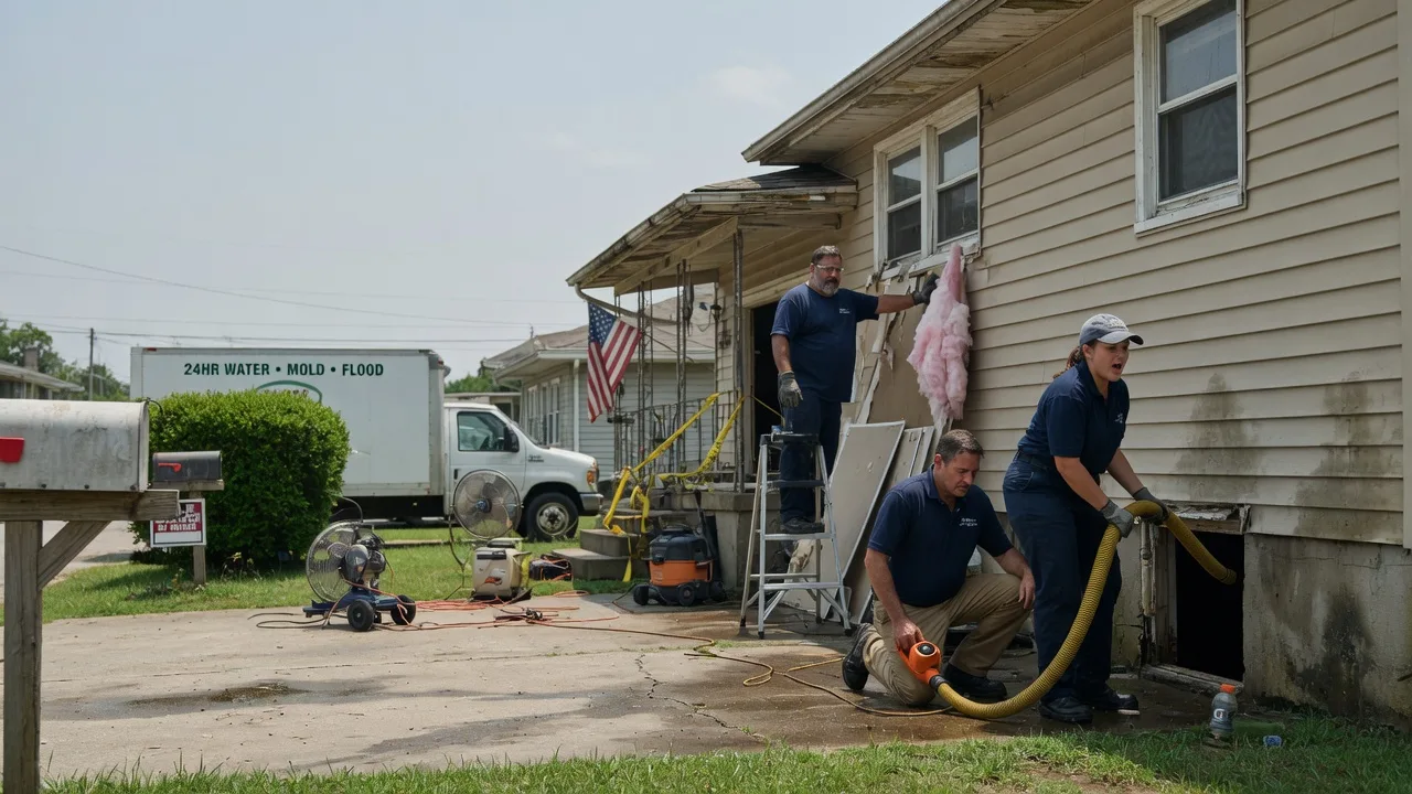 Water Damage Repair in Bandana, KY near me